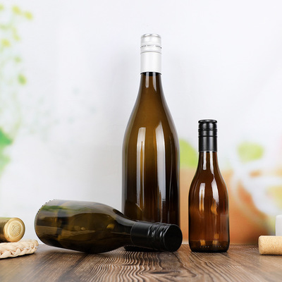 Wine Bottle/ Glass Bottle/Brown Glass Bottle