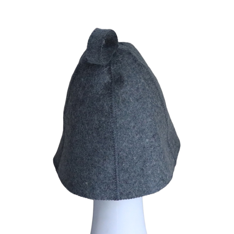 Sauna Hat for Women Men, 100% Wool Felt Bath Cap, Unisex Bathroom Sauna Accessories for Men Women