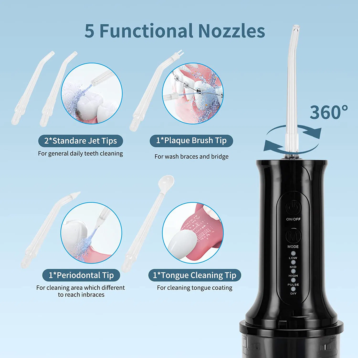 Made in China Water Flosser Teeth Cleaning Personal Oral Care