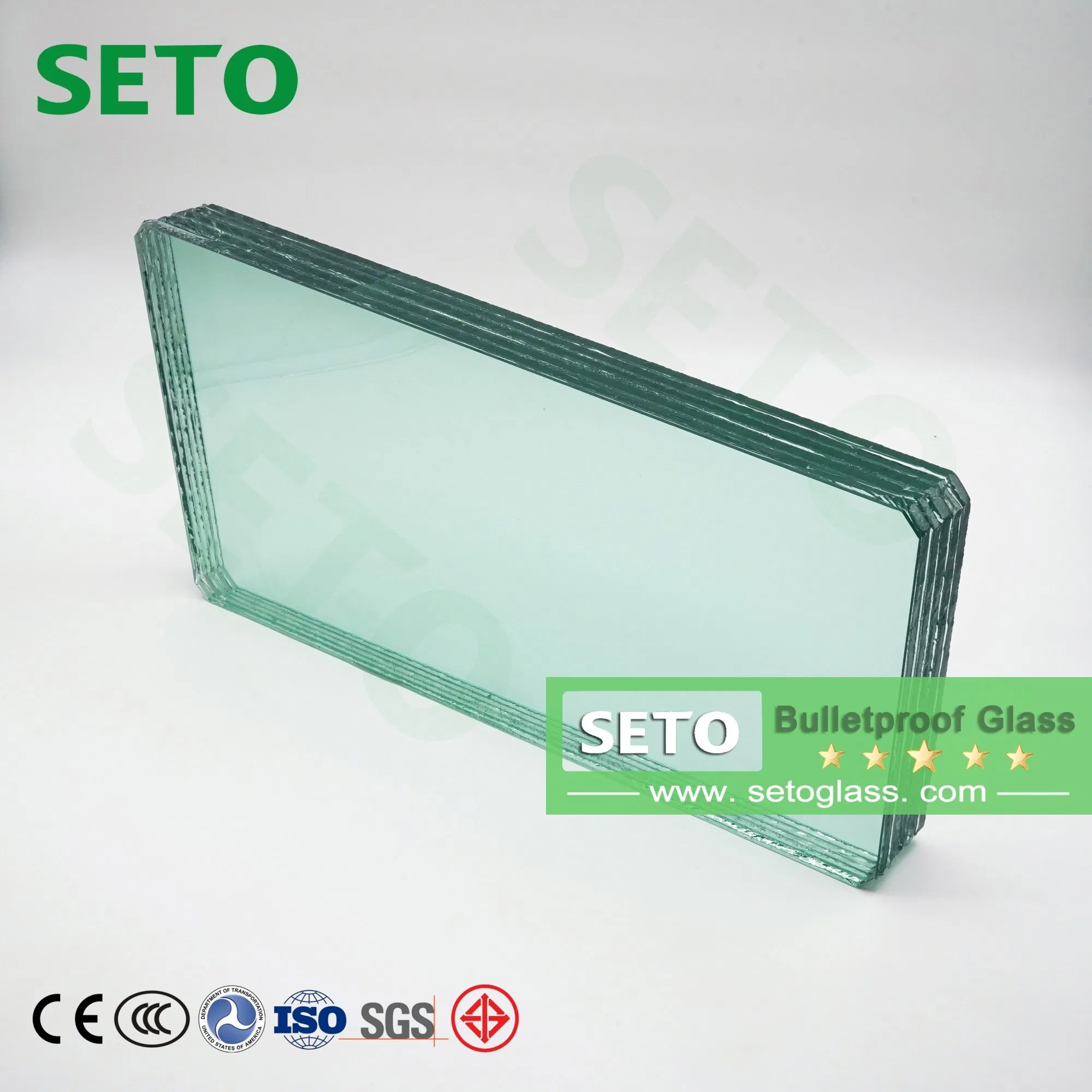 Innovative Bulletproof Glass Designs for Car Window Door Bank Armored SUV Laminated safety Glass