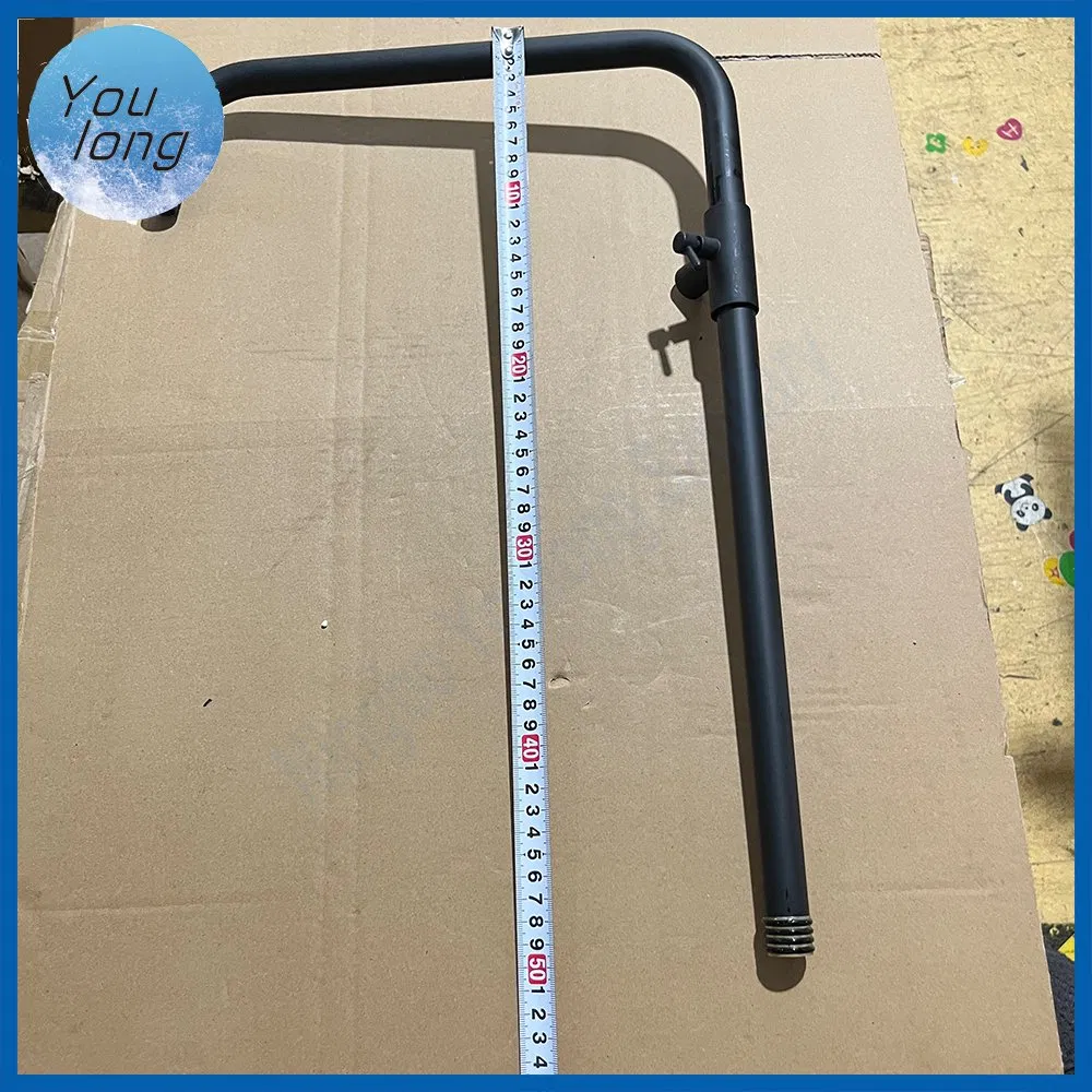 Black Multifunction Rainfalll Hotel Bathroom Round Shower Head Sets Faucet Shower Column