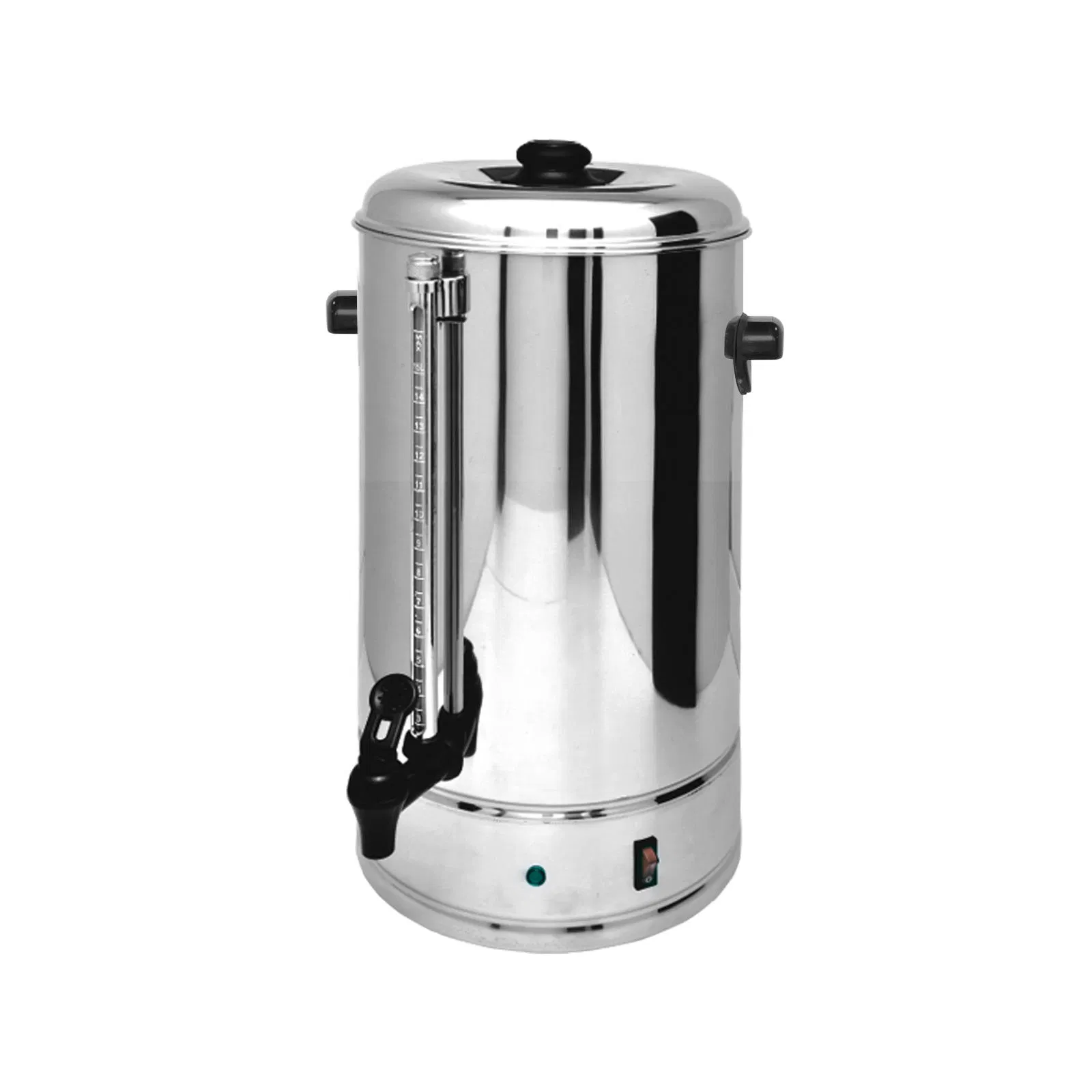 Cp10 Commercial Grade 10-Liters Stainless Steel Electric Coffee Maker Hot Water Urn for Catering & Hotels with Us Plug