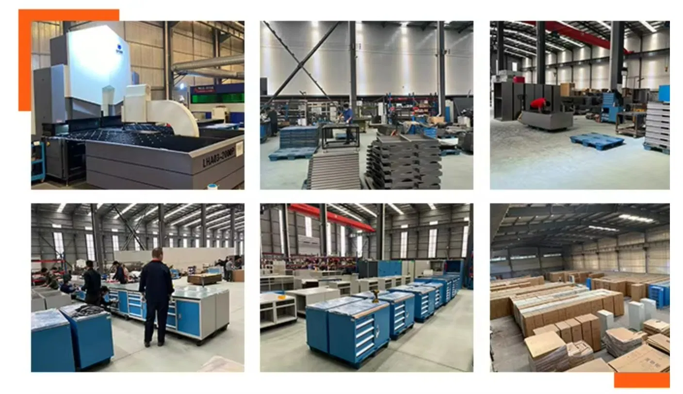 Car Repair Workshop OEM Rolling Tool Box Chest Trolley