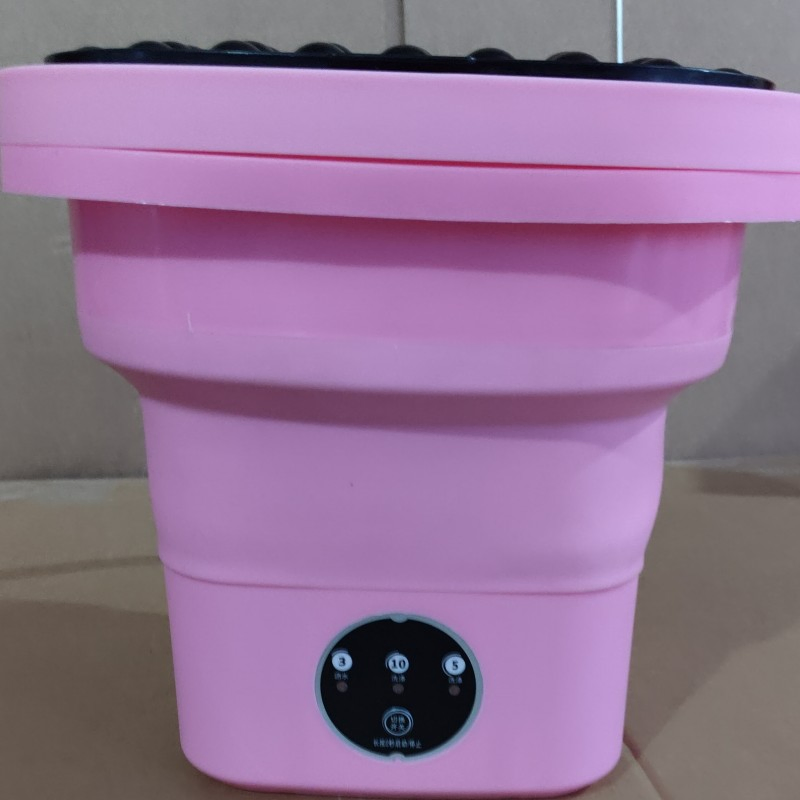 Portable Mini Folding Washing Machine/6.5L/Wash in One/Suitable for Underwear and Socks