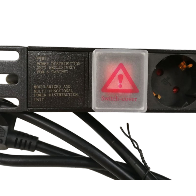 1u 19" Standard Power Strip Socket EU Type PDU