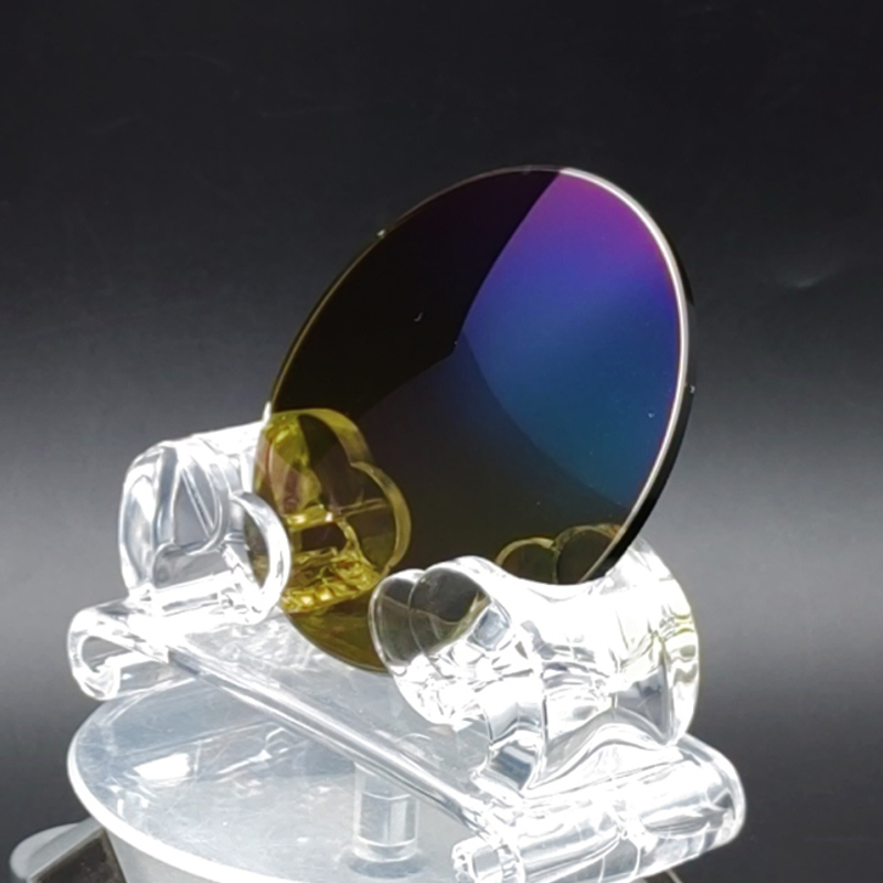 Finished Cr39 1.50 Polar Brown Plano Ar Coating 75mm Resin Sunglasses Lens