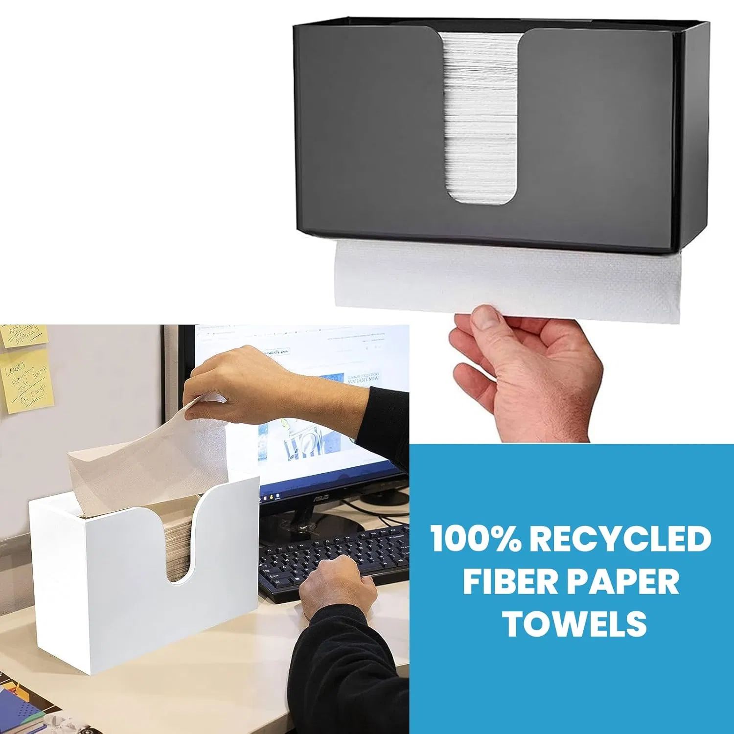 Eco-Friendly Disposable Z Fold Paper Hand Towel for Office Hospital