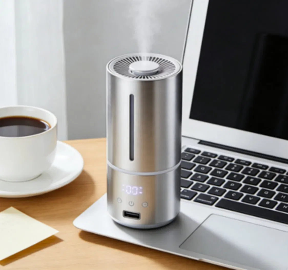 Top-Fill Water Design Efficient Quiet Home Compact Office Bedroom Humidifier