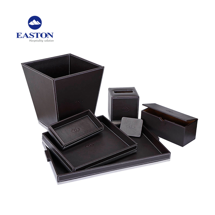 PU Leather Customized Minibar Wine List Folder