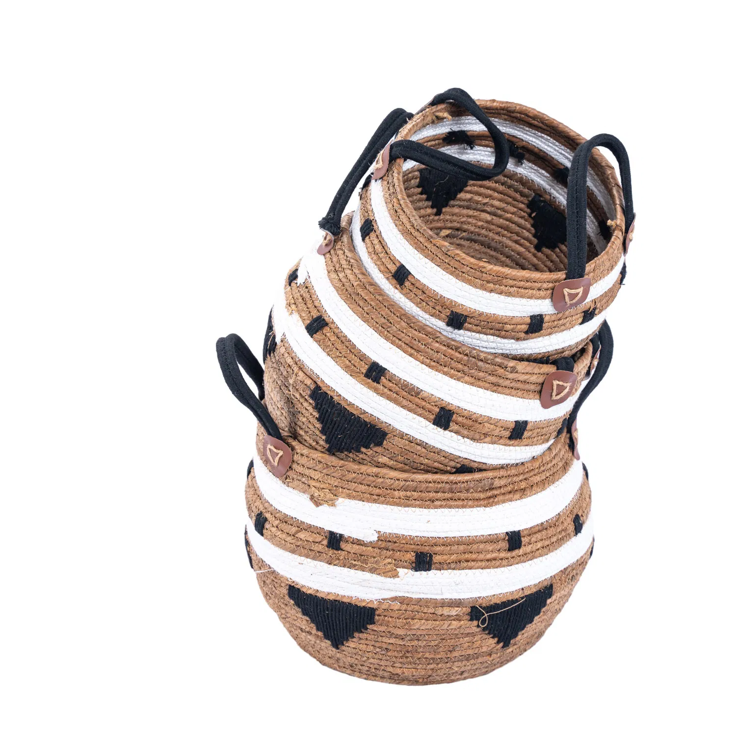 Wholesale Custom Banana Leaf Storage Baskets for Clothing Toys Organizer