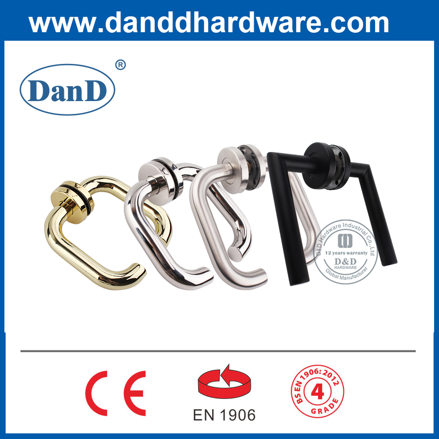 Stainless Steel 304 Unique Design Hollow Lever Handle for Hotels