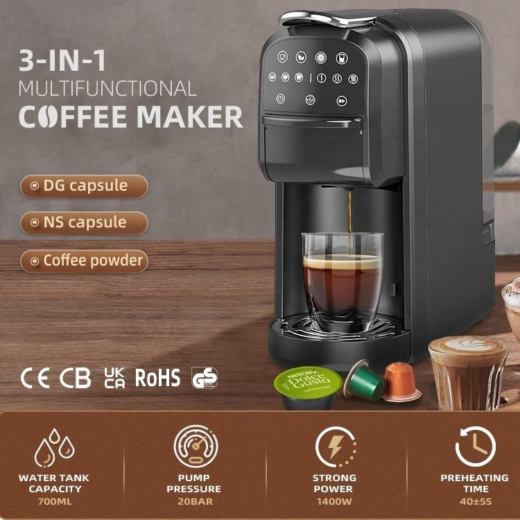 20bar Touch Screen Espresso Machine for Wholesale Coffee Makers
