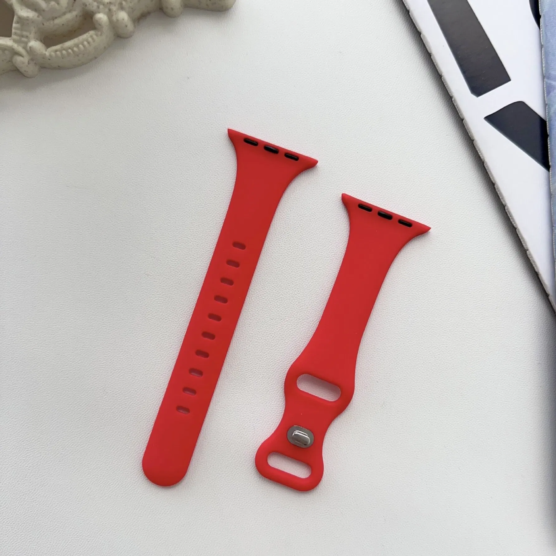 Watch Strap for Apple Watch Series 9 8 7 6 Colorful Silicone Sport Smart Watch Band Soft Durable Strap for Men Women