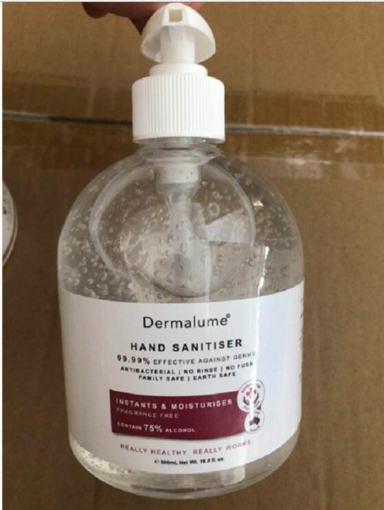 Anti-Bacterial Hand Sanitiser Gel Alcohol Kills Bacteria