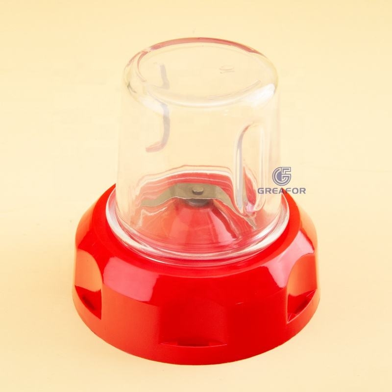 Kitchen Household 1.5L Glass Jar Meat Grinder Food Mixer Blender