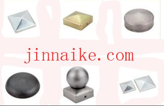 Round Steel Fence Post Caps, Wood Fence Post Caps for Gate