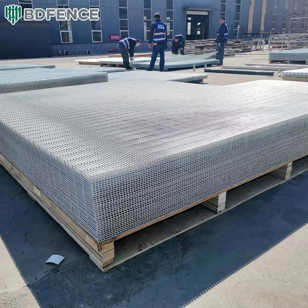 High Security Galvanized 358 Anti-Climb Fence for Prisons