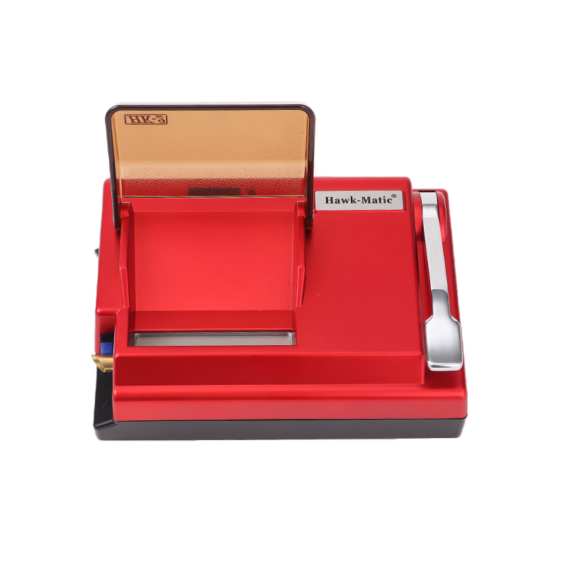 Hawk-Matic Home Use Manual Tobacco Injector Cigarette Rolling Machine Gift Packed with Wooden Box