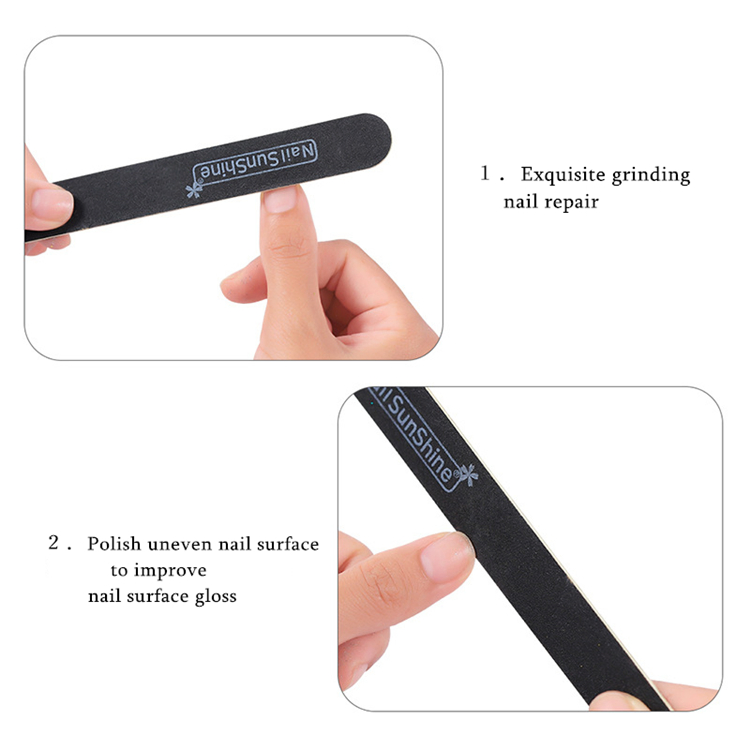 Wholesale Professional 5PCS Nail Tools Set Customized Private Logo Polishing File for Manicure