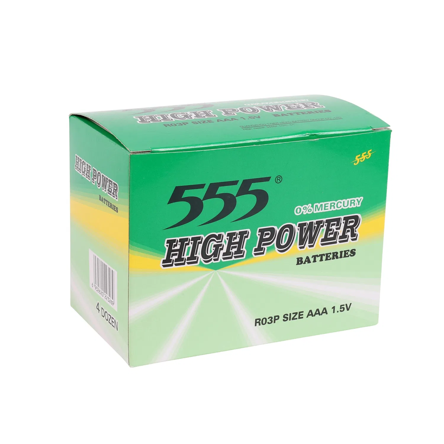 Батарейки AAA 1.5V цинк-углеродные R03p (555)
