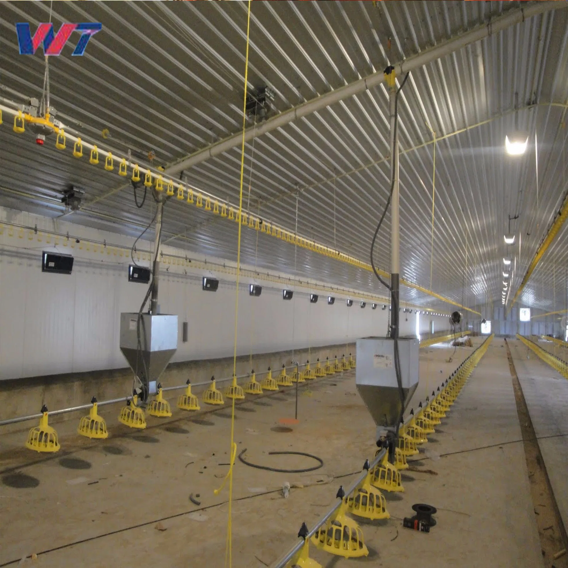 Large Poultry House with Automatic Features for Easy Care