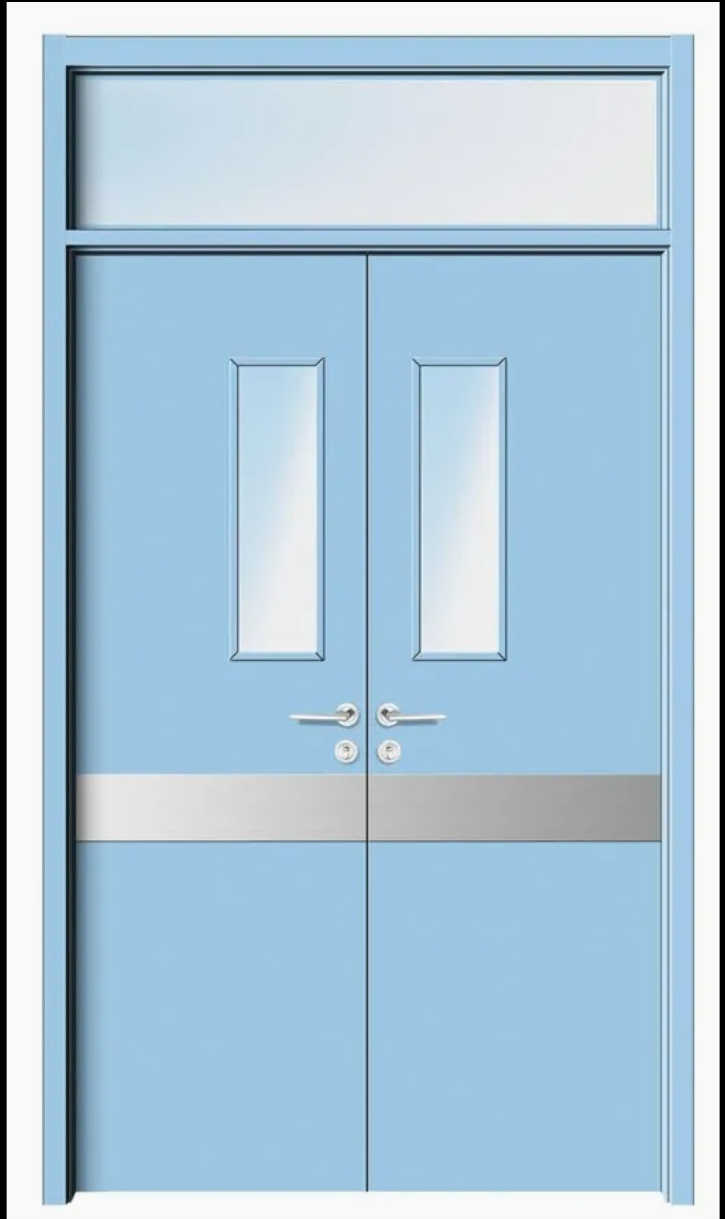 Angola Editindustrial GMP Standard Food Grade Hospital Lab Modular Clean Room Galvanized Steel Swing Door