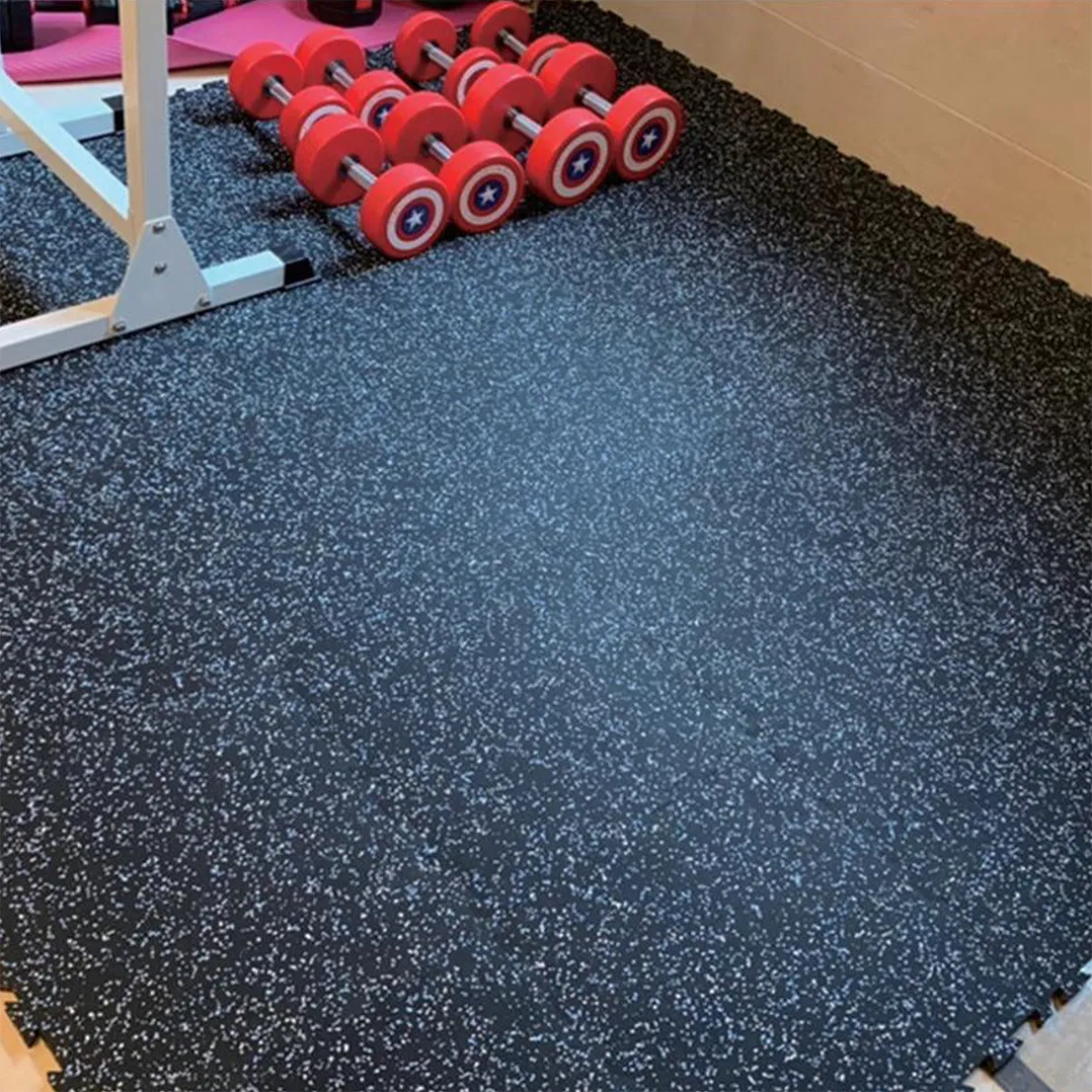 High Density Gym Flooring Rubber Floor Mat Gym Rubber Flooring