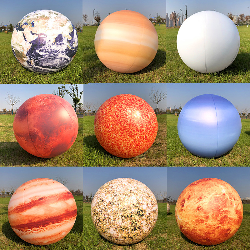 inflatable planet balloon, pvc inflatable planet ball, solar system giant inflatable planets