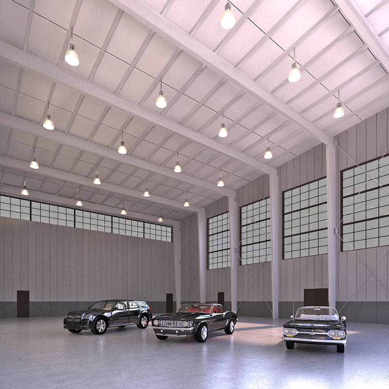 Luxury Light Steel Structure Administration Building Prefabricated Hall Showroom