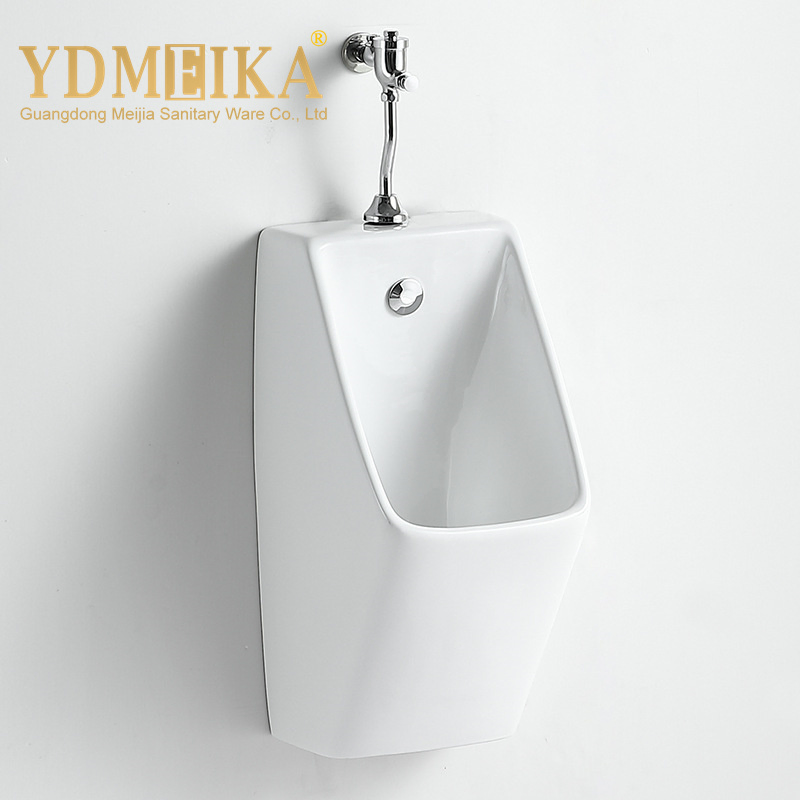 Wholesale Sanitary Ware Urinal Automatic Flush Sensor Porcelain Square Wall Hung Urinal