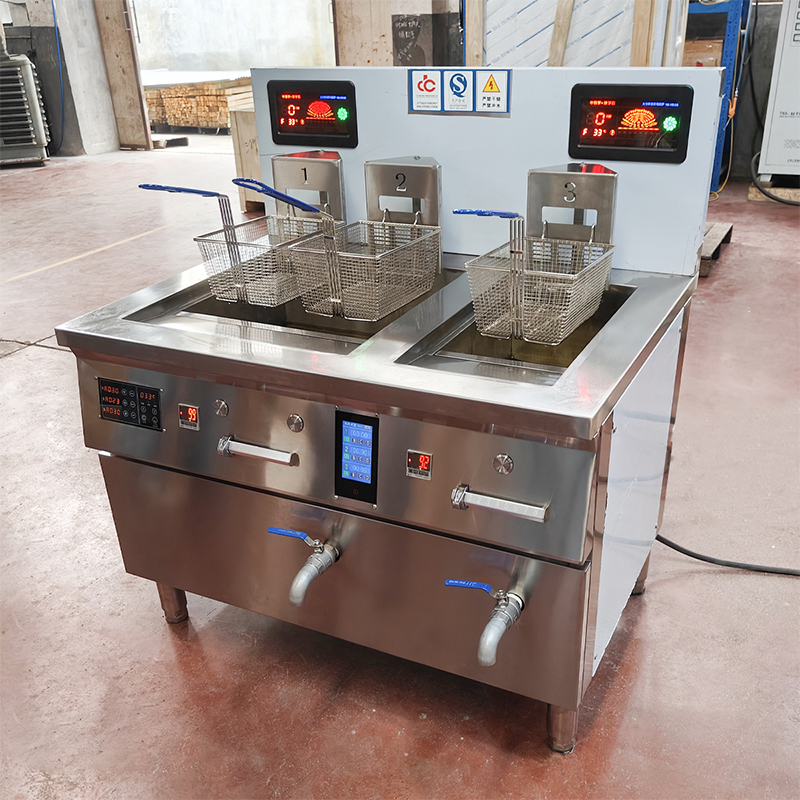 Stainless Steel 1-Tank Fryer with Eco-Friendly Operation for Restaurants