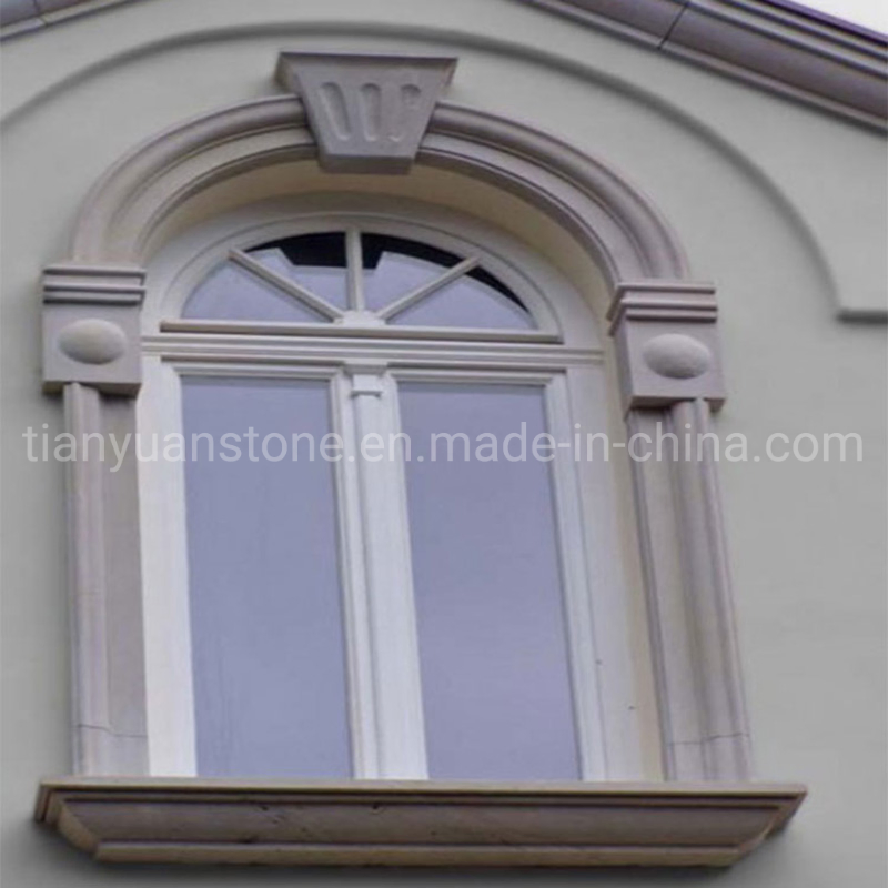 Natural Stone Polished/Honed White/Grey/Beige Marble Window Sill for Interiors/Indoor Decoration