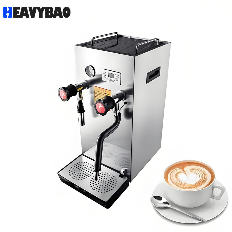 Heavybao Multi-Function Steam Milk Frother Machine Steam Hot Water Boiling Machine