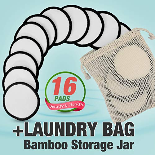 ODM Bamboo Cotton Pads Reusable Make up Environmental Protection Reusable