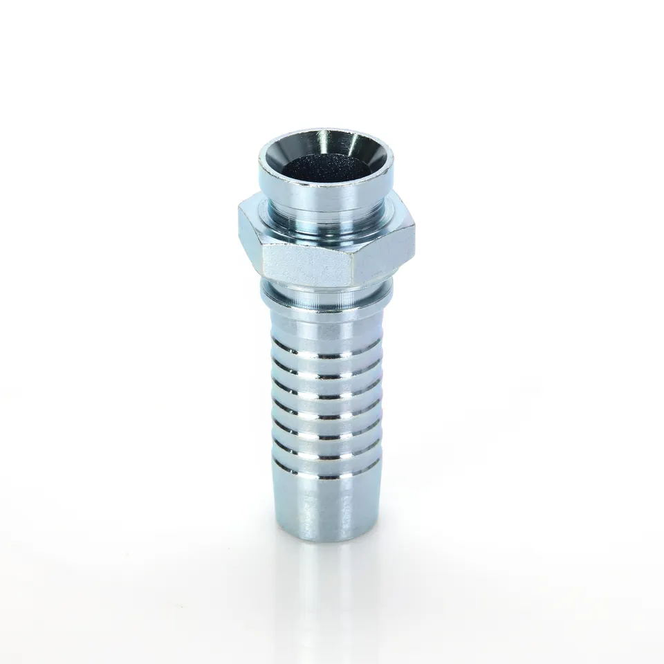 High-Quality Carbon Steel Hydraulic R4 Hose Ferrule Galvanized 00400