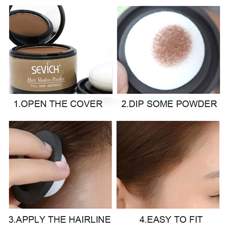 Volumizing Hair Fluffy Powder Hairline Color Powder