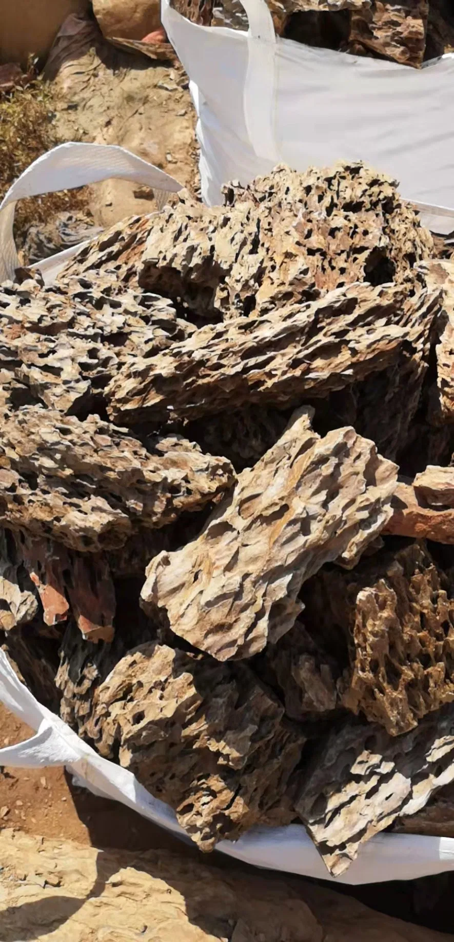 Natural Landscaping Seiryu Stone for Fish Tank Natural Dragon Stone Aquarium Decoration