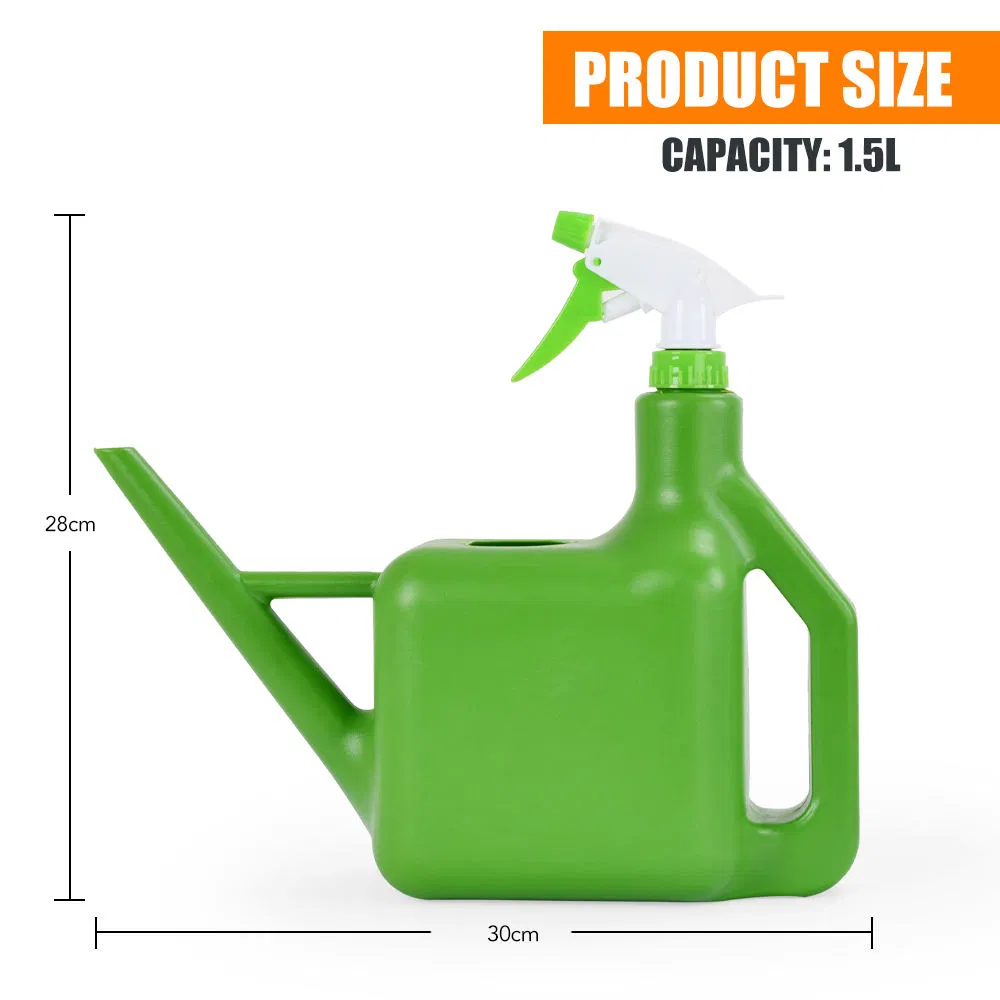 1.5L Dual Purpose Trigger Sprayer Bottle Bonsai Indoor Plastic Small Watering Can