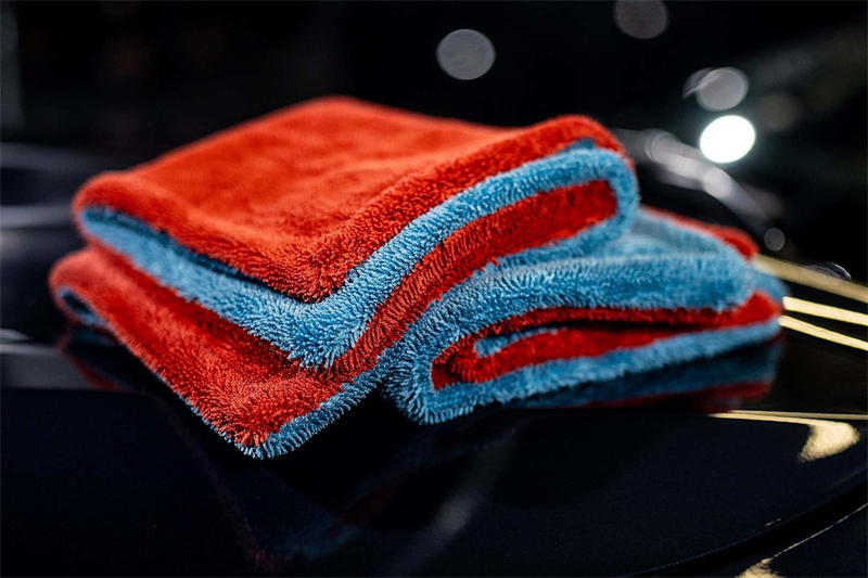 1400 GSM 60cm*90cm Seamless Double Twisted Towel High Absorbent High Quality Detailing Clean Wash Towel