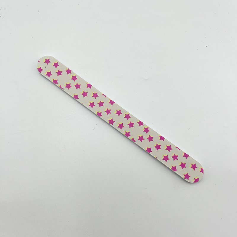Customized EVA Durable Nail Buffer File Colorful Manicure Double Sided Nail File