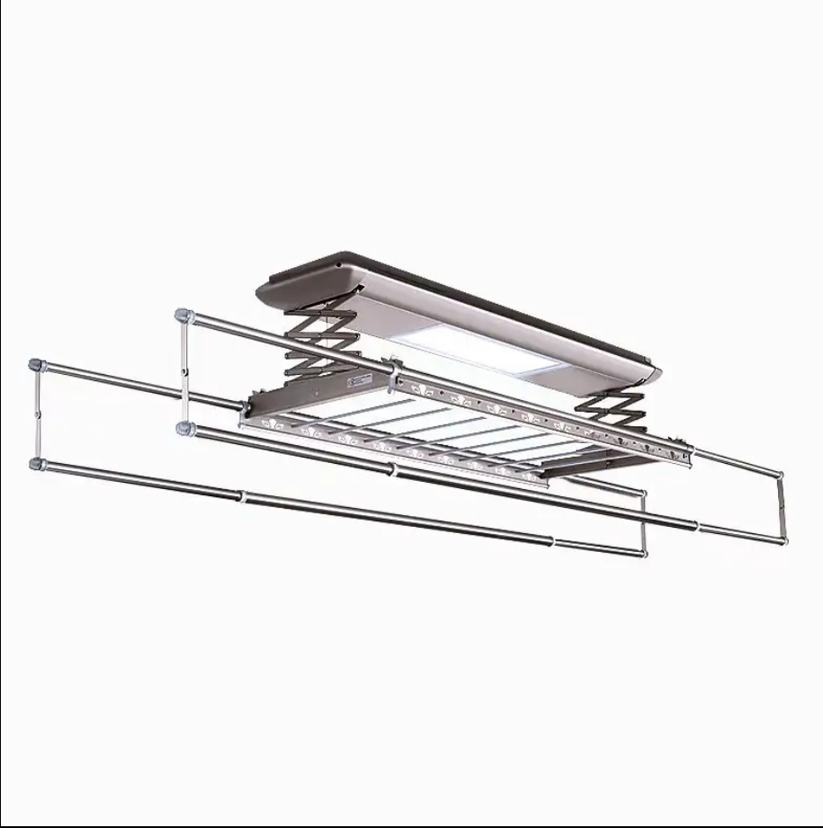 2025 Newest Automatic Balcony Clothes Drying Rack