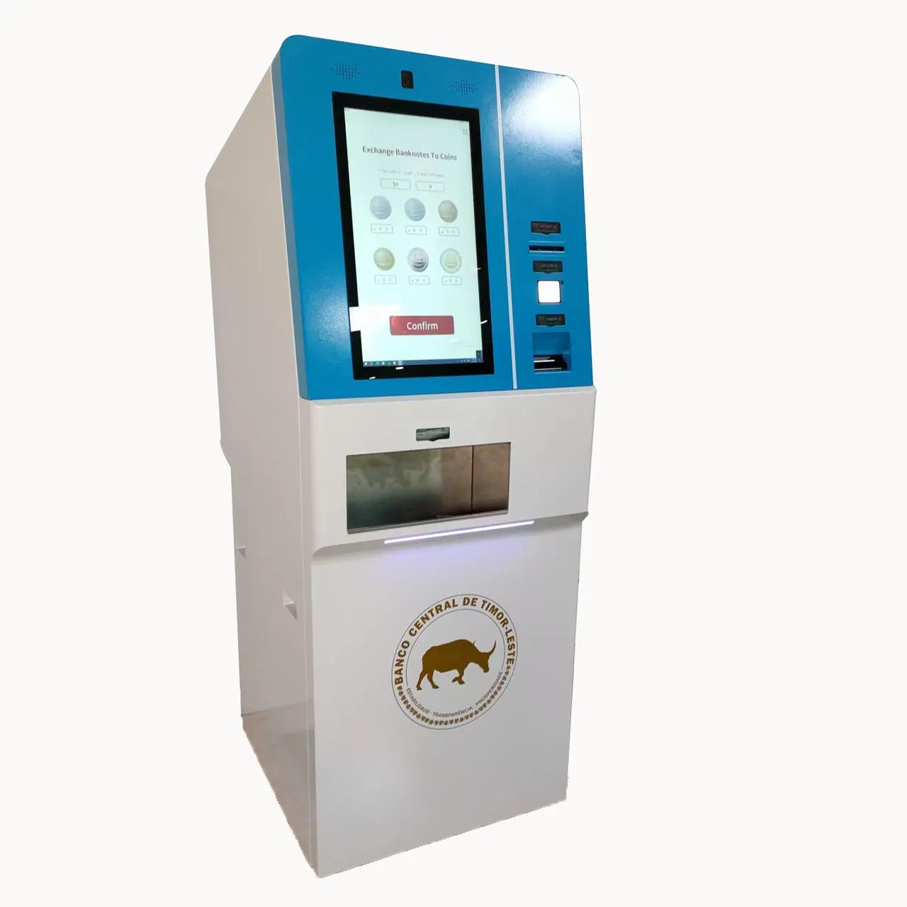 Custom Crypto Currency Exchange Machine Bill Payment Kiosk with Cash Dispenser