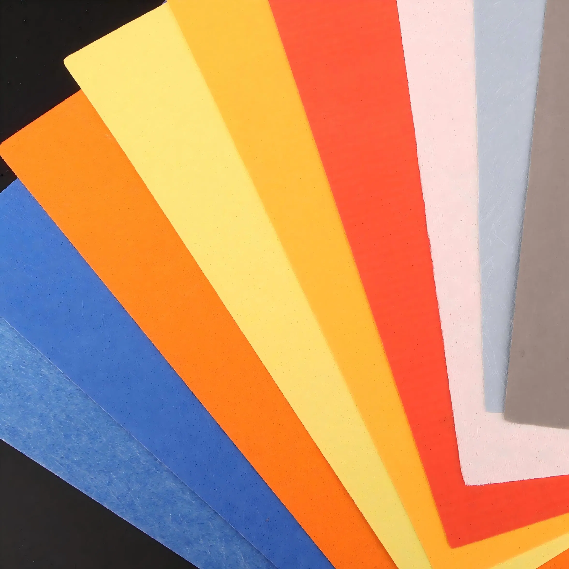 Fiberglass Coated Acoustic Felt for Custom Soundproof Panel Fabrication