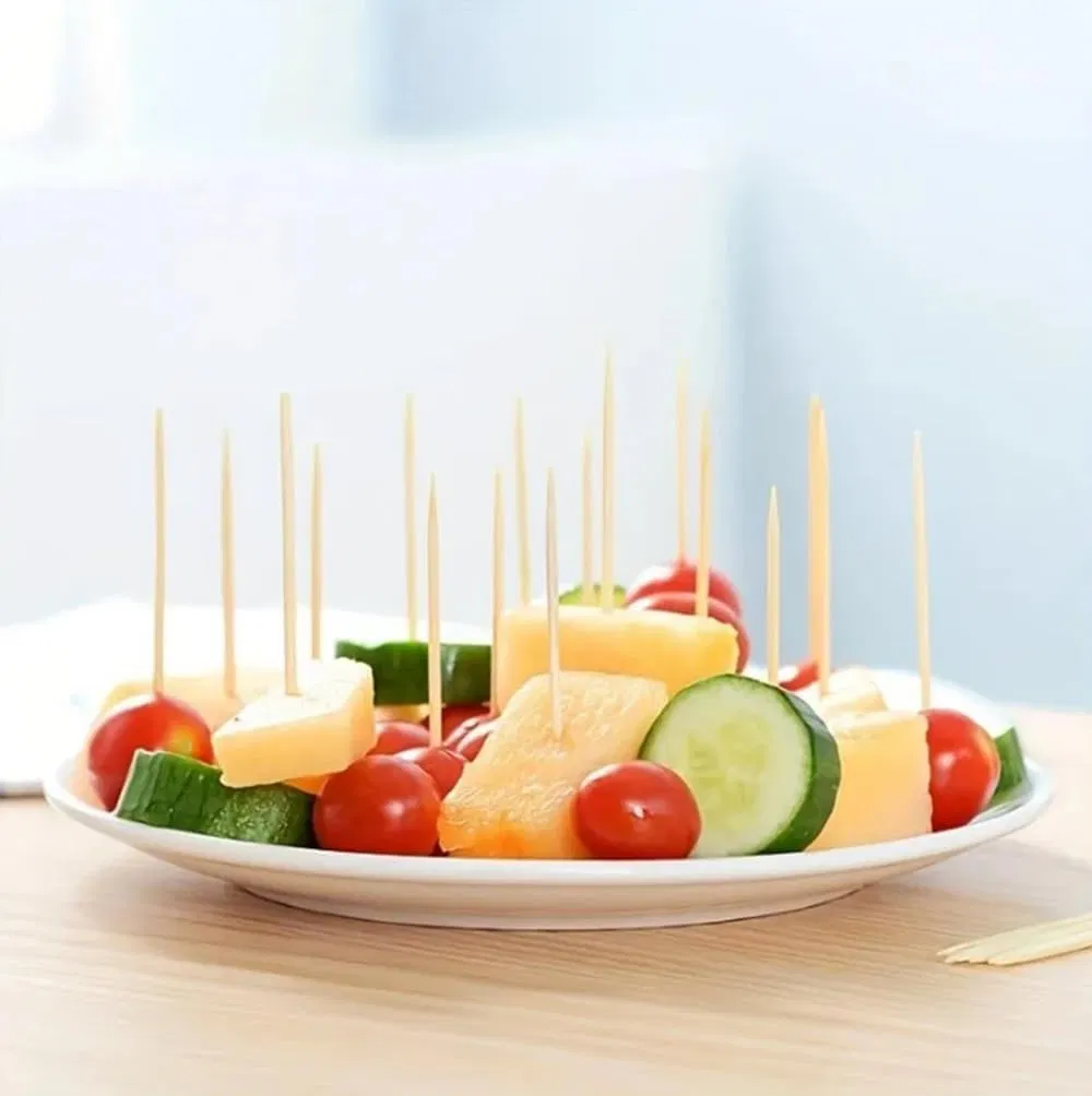 Chinese Bamboo Toothpick Manufacturer Adopts Individual Wrapping Pape