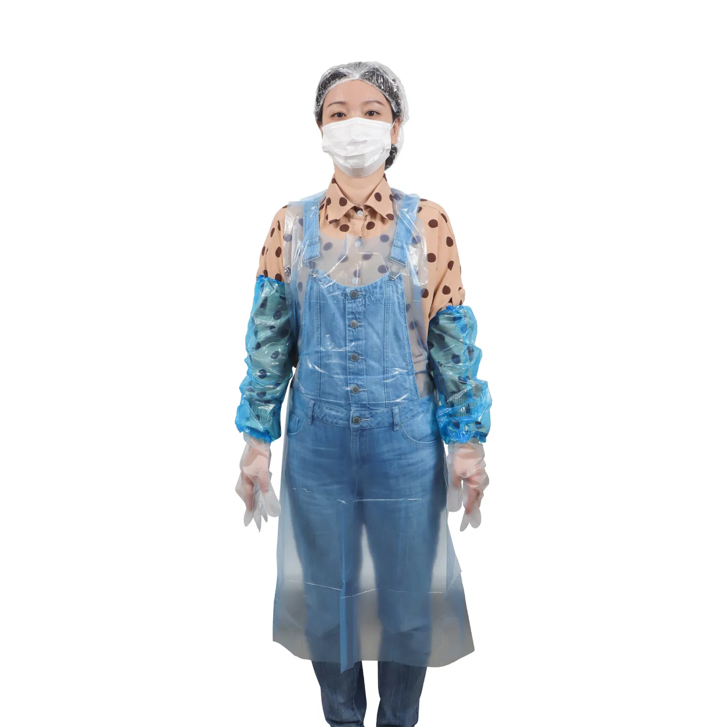 Disposable Plastic Apron HDPE CPE PE Aprons for Adult