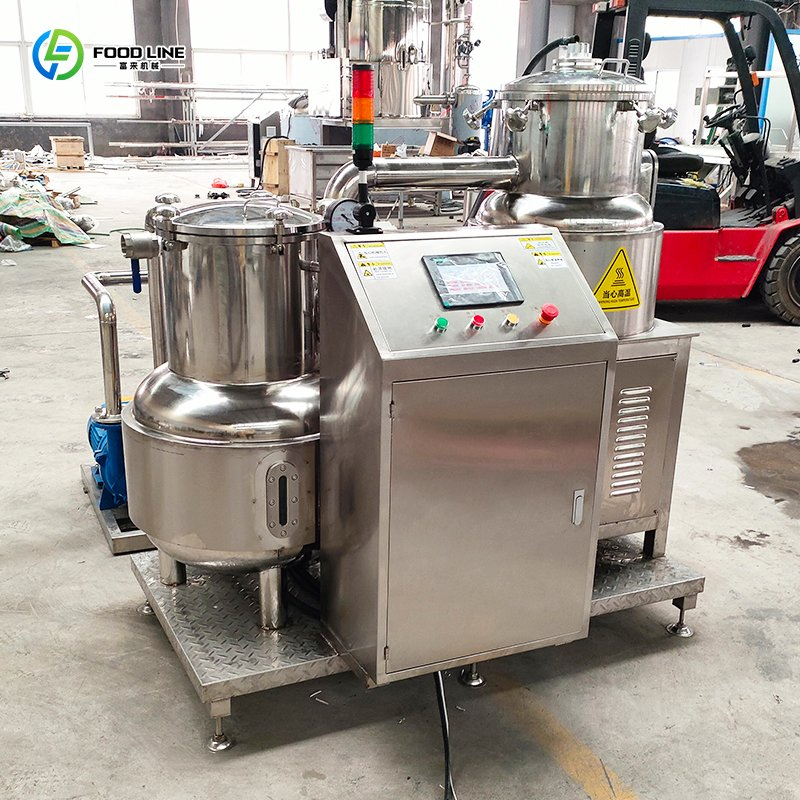 High Energy Utilization Rate Continuous Fruit Vacuum Frying Machine