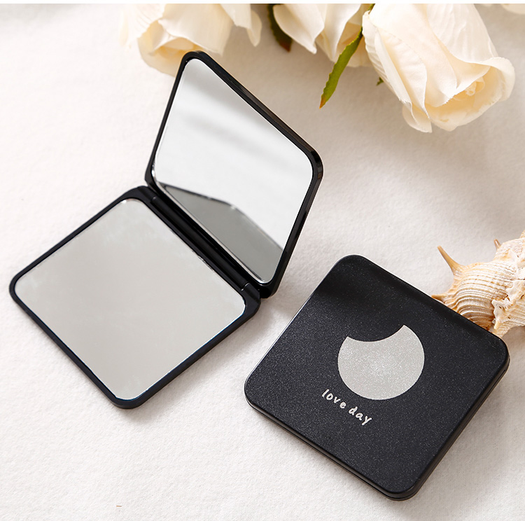 Portable Foldable Double-Sided Makeup Mirror