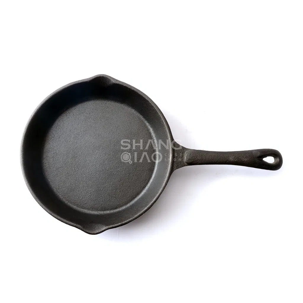 Custom Size Cookware Set Non Stick Cast Iron Skillet Fry Pan Cast Iron Frying Pan