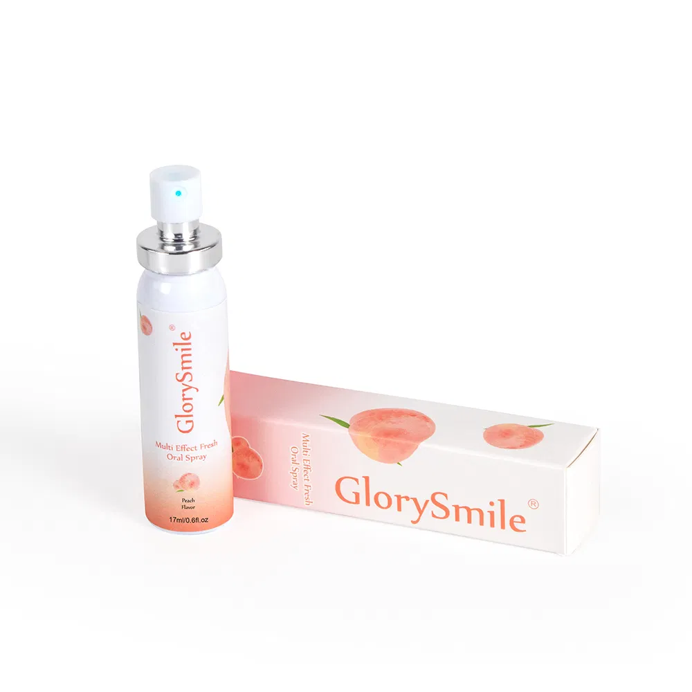 Breath Freshener Spray Honey Peach Mint Flavor Artifact Portable Breath Kissing Mouth Cleaning Spray
