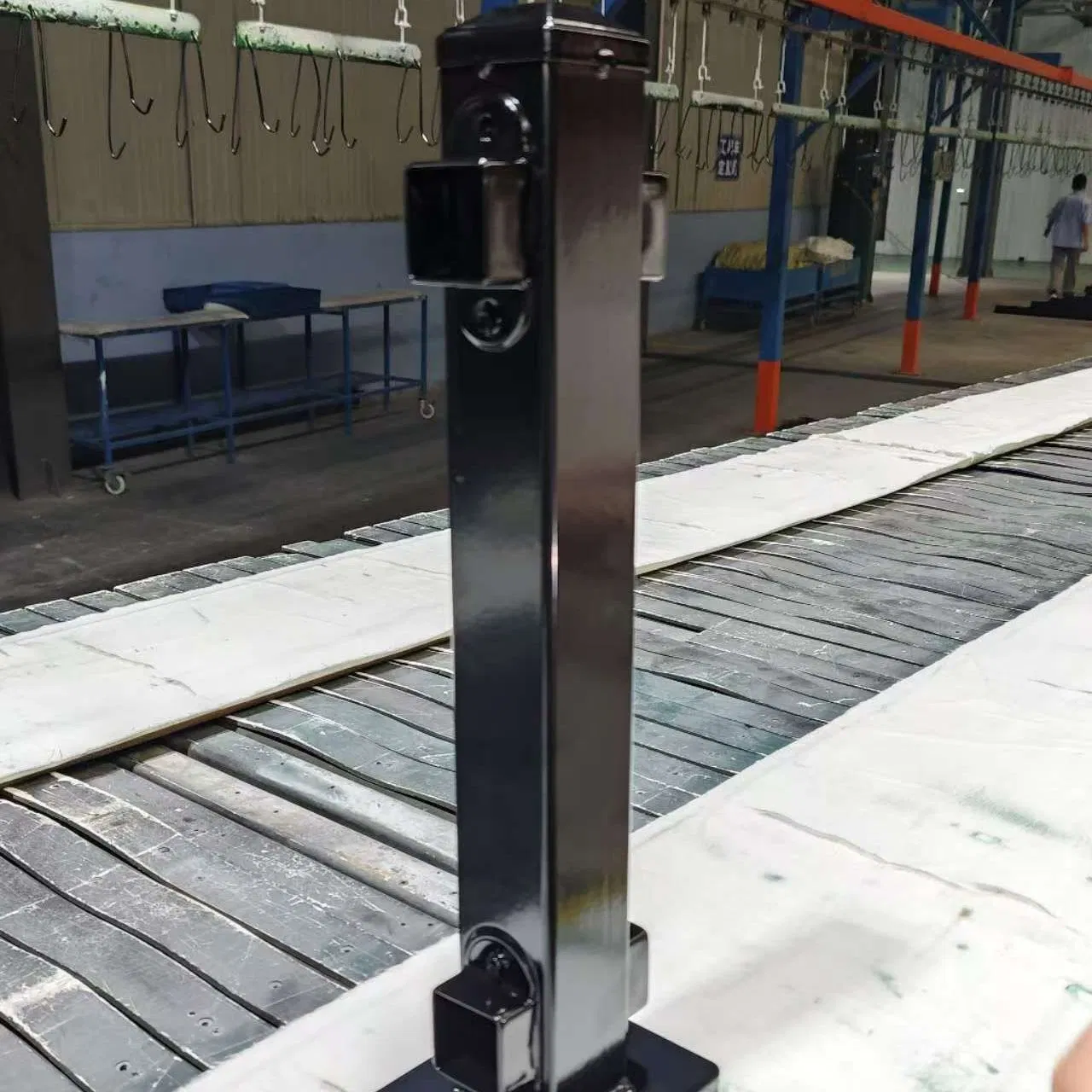 Premium Black Electrostatic Powder Coating for Highway Guard Rails Post